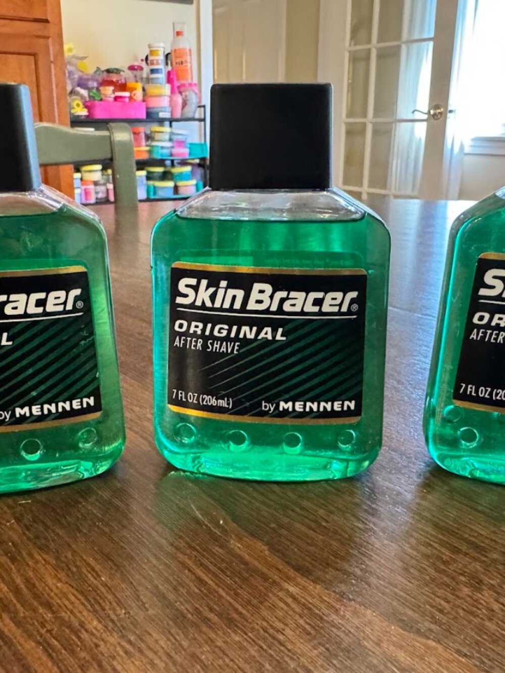 3 Pack Skin Bracer After Shave Original By Mennen 7 Fluid Ounces (206 ml) New